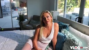 Blonde Adira Allure Rides Hard Dick After Sixty Nine