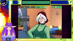 Rogue Pleasures Wolverines Huge Shaft in Hot Shower Encounter