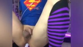 ride octo dildo and cum