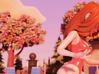 Wendy Takes a Dipper by The Pool B-)