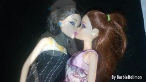 MUSIC ROCKS as Barbies get into a steamy lesbian encounter with their Sex Dolls.