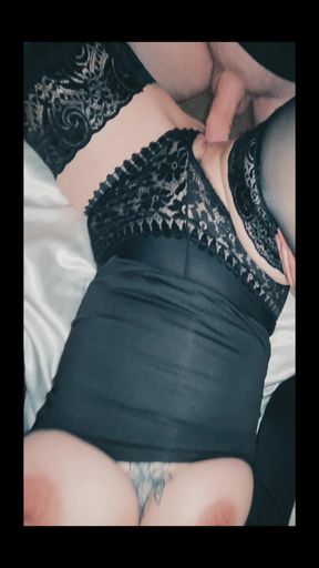 Fucking big tits stepmom missionary!