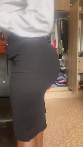 Big Curvy Ass Mistress Allows Her Boss Fuck Her Huge Tits to Close a Promotion Deal!