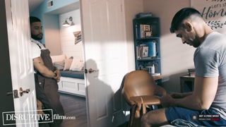 Perverted Bed and Breakfast Owner Creeps On and Fucks Stranded Jock - Nico Coopa, Brock Banks