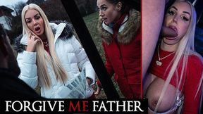 Forgive Me Father - Blonde Bimbo with Big Booty in Hot Hardcore Sex Show