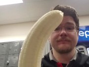 Pansexual Otter Deep Throats Banana