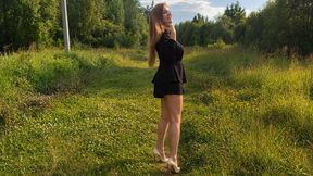 When My Casadei Blade Heels Started Sinking into the Ground Casadei Blade vs Nature