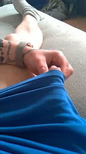 Wife gives stepson handjob