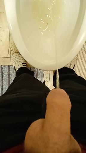 pissing with small thin foreskin cock #13