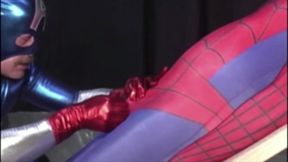 Sucker bulge with fetish clothes