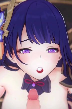Genshin Impact - Raiden Shogun and Aether Passionate Sex Scene - Sweet Moaning - 3D Hentai Animation