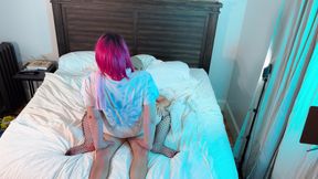 Transgender Kelsey Masters Fucked Bareback Cowgirl