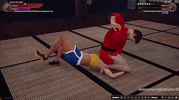 Master Ken Baiter VS Pearl Girl (Naked Fighter 3D)