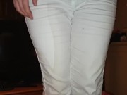 ⭐ Wetting my jeans on a stool - then rewetting them the next day in bed ;)