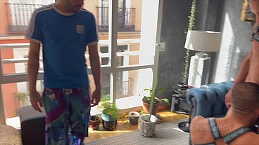 BAREBAK PORN MADE IN SPAIN WITH PORNSTARS IN FETISH LEATHER OUTFITS