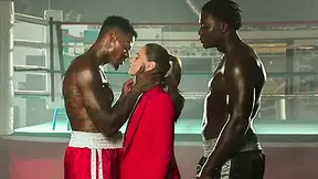 Is Oiled Up And Dominated By Two Big Cocks With Tori Black