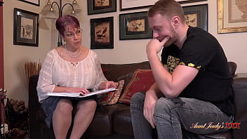 56yo busty mature teacher Layla Bird teaches hard lesson
