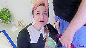 Breaking in amish sub girl