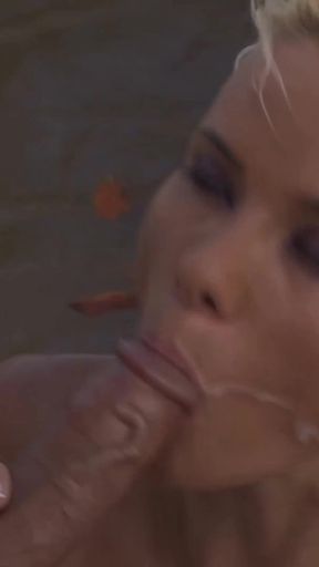 Classic Porn Fucking the Ass of Pornstar Caylian Curtis on the Beach