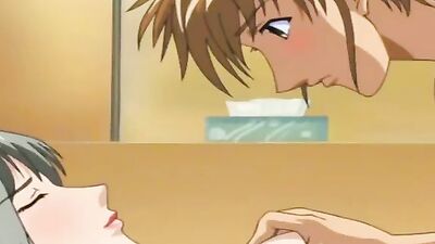 Hot babes in uniform engage in steamy hentai sex with classmates in uniform