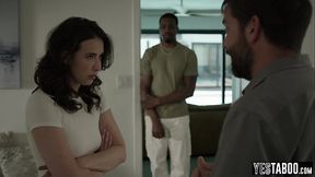 Housewife takes BBC in doggystyle position