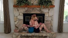 Naked Breasts, Bottom Girdles, Pantyhose-d Feet, & Wide Pleading Eyes in this Video of Two Totties Tied Together; True Bestie Bondagettes Catherine Sterling & Zonah Bellum! Video 0244 - WMV DVD File Format