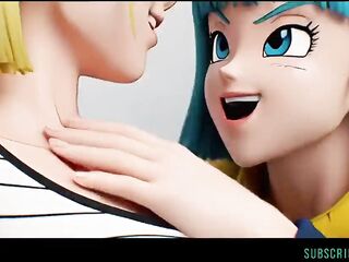 Comics yuri lesbian DBZ anime