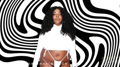 Big Breasted Ebony AI - Tit Worship, Gooning