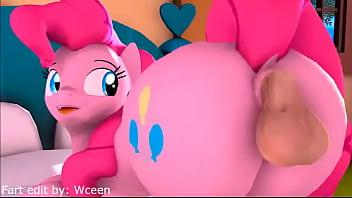 Pinkie Pie Fart Fucked from Behind (Fart edit by Wceen)