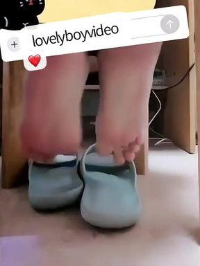 Lovelyboyvideo Cute Male Feet, Boys' Soles