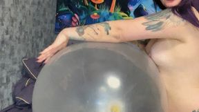 nacked looner b2p cristall balloon with neck