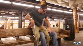 Men - Trey's Ass Takes All of Diego's Dick as He's Fucked From Behind in a Rough One-on-one