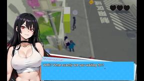 Snapshot [ EXHIB Hentai Game ] Ep.2 catgirl COSPLAY GIRL caught with a ANAL PLUG TAIL in the STREET !