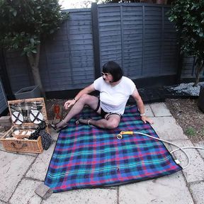 Picnic in the garden and Wet T-shirt