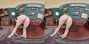 Naughty teen Cherry Crush plays with pussy and watches at her stepdad's thick cock — VirtualTaboo