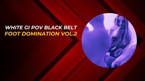 White gi POV black belt foot domination volume 2