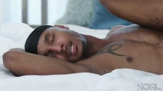 Max Konnor gives a hot blowjob before getting his ass pounded bareback