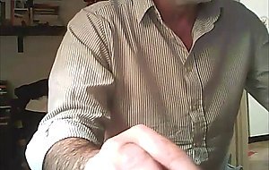 Hot mature bear cumming