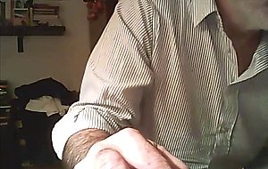 Hot mature bear cumming