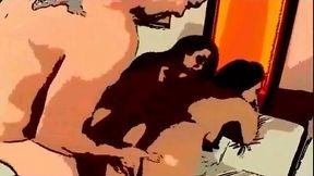 Hardcore Anime Sex – Cartoon Couple Engages in Intense Hentai Action
