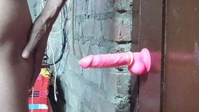 Indian Boy Fucking with Big Dildo