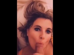 French Girl Sucks Me at Home