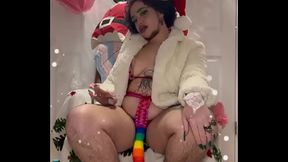 ͙͛ ̊ ⋆Have you been bad this year... trans dyke Santa is here to hear about all your naughty deeds ‧  ̊...