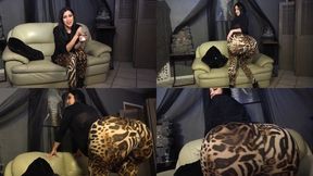 Pull Out Your Cock and Watch My Ass Grow Big and Round For You
