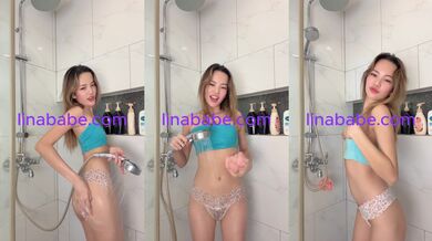Petite 18 year old Asian girl begs you to strip her for a soapy shower