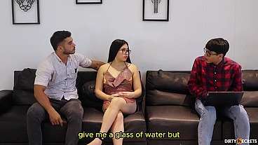 I FUCK MY STEPBROTHER'S GIRLFRIEND AND HE CATCH US