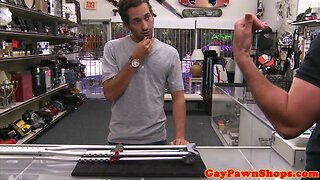 Broke pawner assfucked by broker to make cash
