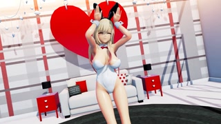 【4K / MMD R18】Kitagawa cute bunny