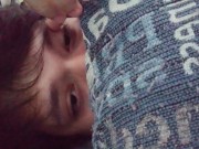 Cute eyes guy is getting fucked hard and rough by crippling depression