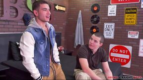 Teen Boy Gets His Cherry Popped